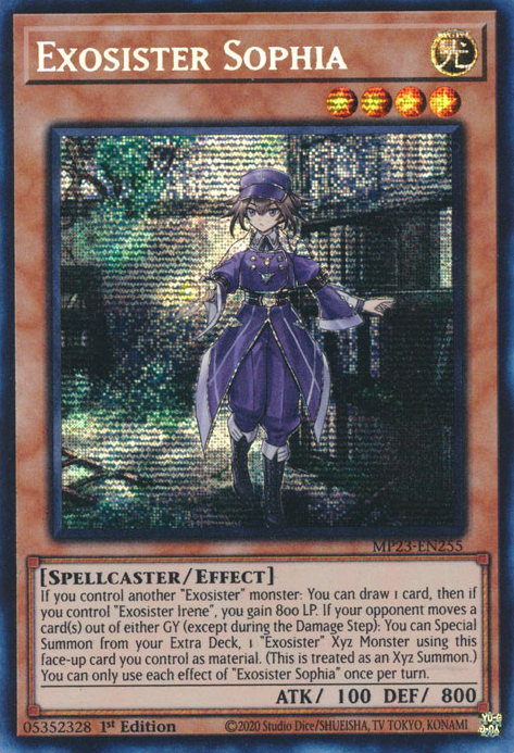 Exosister Sophia [MP23-EN255] Prismatic Secret Rare | Exor Games Truro