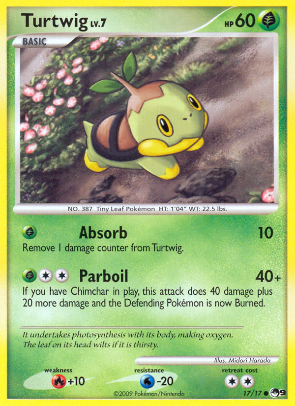 Turtwig (17/17) [POP Series 9] | Exor Games Truro