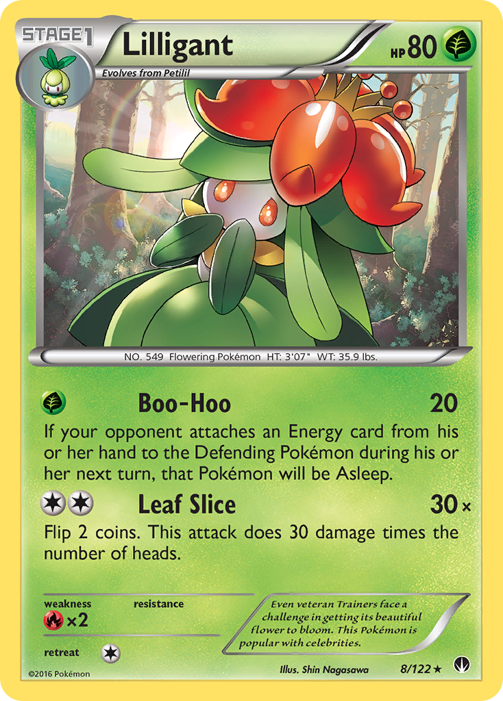 Lilligant (8/122) [XY: BREAKpoint] | Exor Games Truro