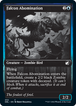 Falcon Abomination [Innistrad: Double Feature] | Exor Games Truro