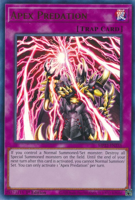 Apex Predation [MP22-EN235] Ultra Rare | Exor Games Truro