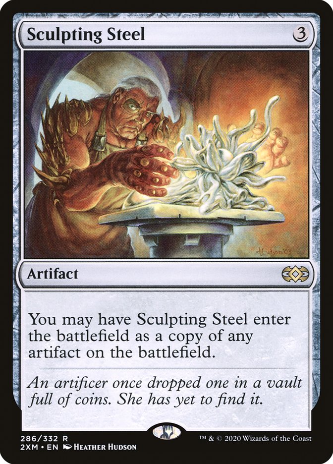 Sculpting Steel [Double Masters] | Exor Games Truro