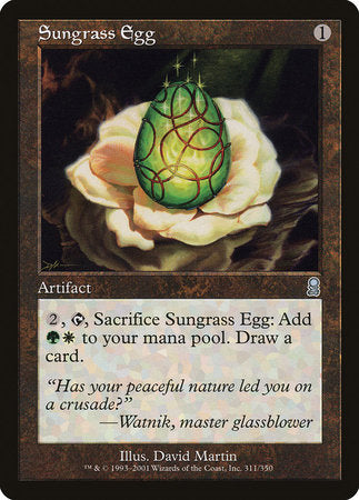 Sungrass Egg [Odyssey] | Exor Games Truro