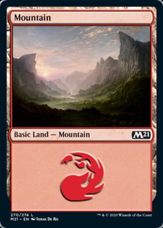 Mountain (270) [Core Set 2021] | Exor Games Truro