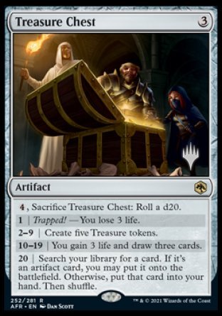 Treasure Chest (Promo Pack) [Dungeons & Dragons: Adventures in the Forgotten Realms Promos] | Exor Games Truro