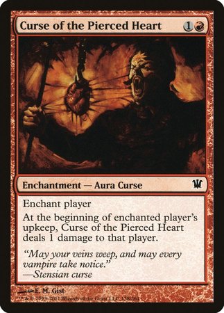 Curse of the Pierced Heart [Innistrad] | Exor Games Truro