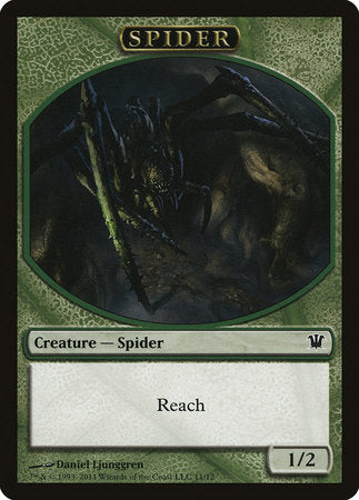 Spider Token [Innistrad Tokens] | Exor Games Truro