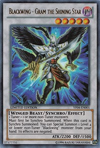 Blackwing - Gram the Shining Star [YF04-EN001] Ultra Rare | Exor Games Truro