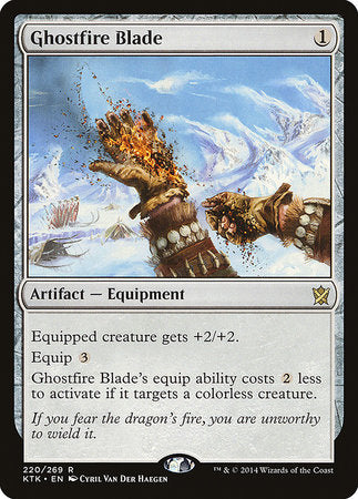 Ghostfire Blade [Khans of Tarkir] | Exor Games Truro