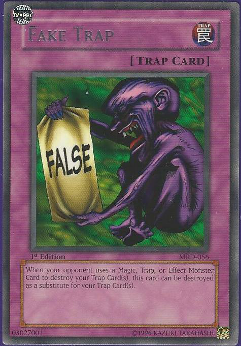 Fake Trap [MRD-056] Rare | Exor Games Truro