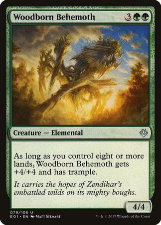 Woodborn Behemoth [Archenemy: Nicol Bolas] | Exor Games Truro
