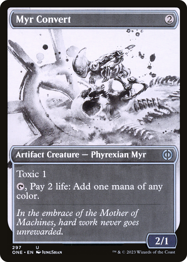 Myr Convert (Showcase Ichor) [Phyrexia: All Will Be One] | Exor Games Truro