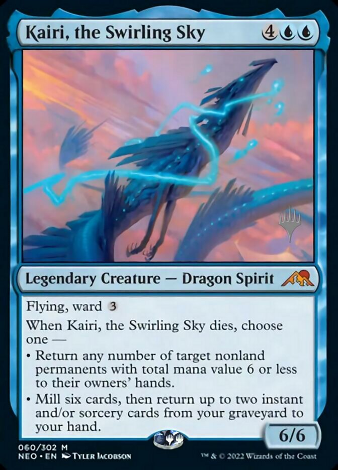 Kairi, the Swirling Sky (Promo Pack) [Kamigawa: Neon Dynasty Promos] | Exor Games Truro