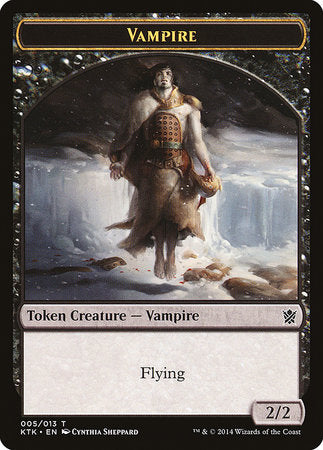 Vampire Token [Khans of Tarkir Tokens] | Exor Games Truro