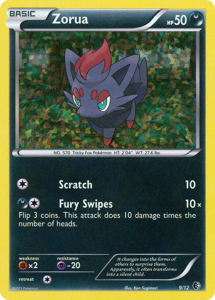 Zorua (9/12) [McDonald's Promos: 2011 Collection] | Exor Games Truro