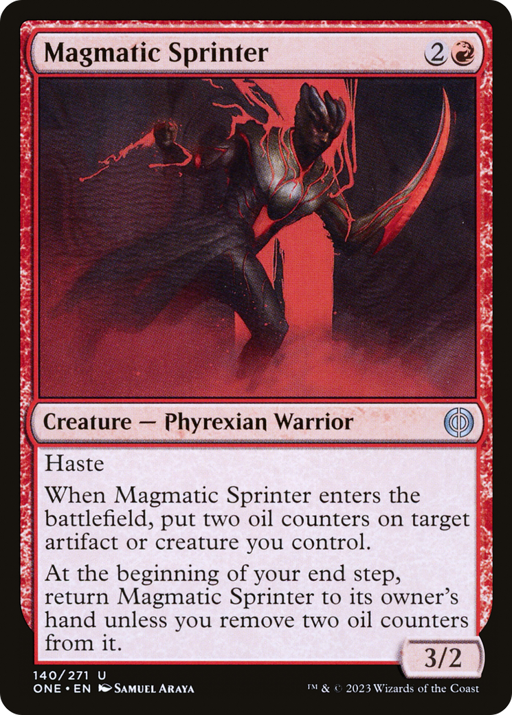 Magmatic Sprinter [Phyrexia: All Will Be One] | Exor Games Truro