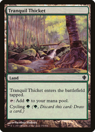 Tranquil Thicket [Commander 2013] | Exor Games Truro