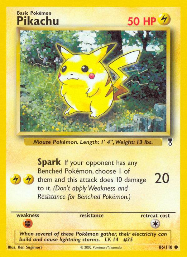 Pikachu (86/110) [Legendary Collection] | Exor Games Truro