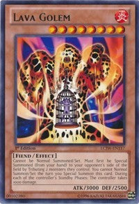 Lava Golem [LCJW-EN117] Rare | Exor Games Truro