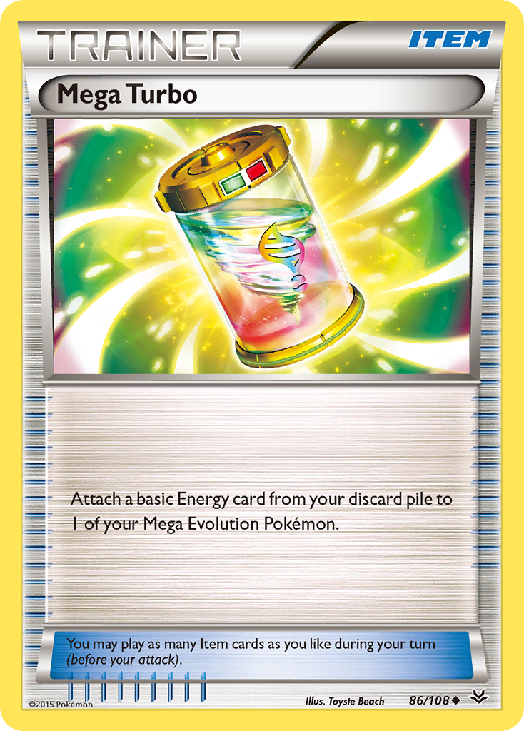 Mega Turbo (86/108) [XY: Roaring Skies] | Exor Games Truro
