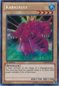 Kabazauls [LCJW-EN142] Secret Rare | Exor Games Truro