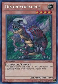 Destroyersaurus [LCJW-EN158] Secret Rare | Exor Games Truro