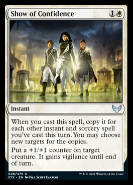 Show of Confidence [Strixhaven: School of Mages] | Exor Games Truro