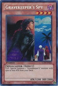 Gravekeeper's Spy [LCJW-EN255] Secret Rare | Exor Games Truro