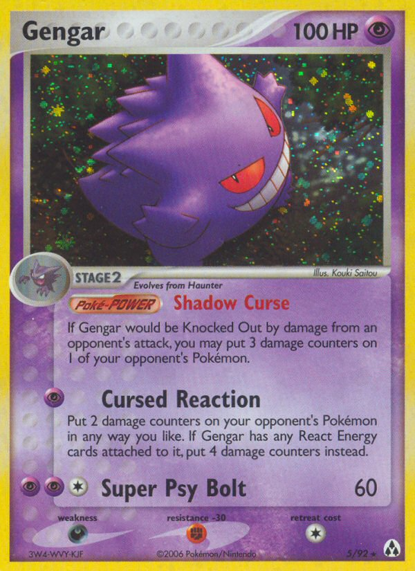 Gengar (5/92) [EX: Legend Maker] | Exor Games Truro