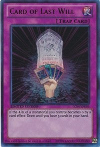 Card of Last Will [LC04-EN003] Ultra Rare | Exor Games Truro