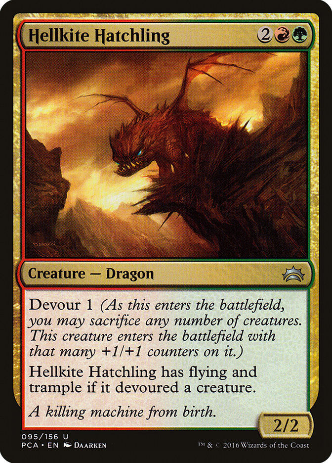 Hellkite Hatchling [Planechase Anthology] | Exor Games Truro