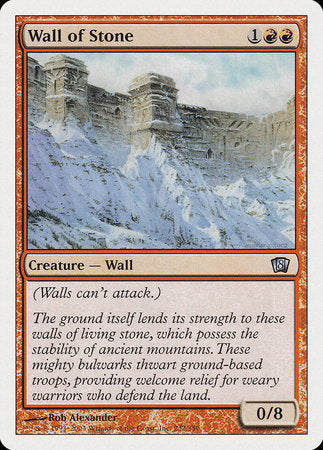 Wall of Stone [Eighth Edition] | Exor Games Truro