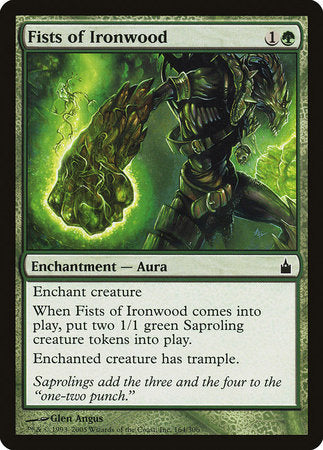 Fists of Ironwood [Ravnica: City of Guilds] | Exor Games Truro