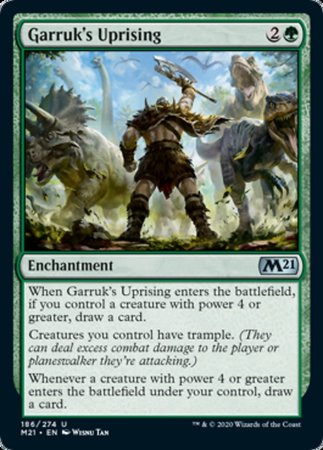 Garruk's Uprising [Core Set 2021] | Exor Games Truro