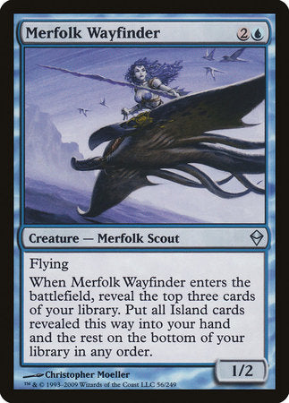 Merfolk Wayfinder [Zendikar] | Exor Games Truro