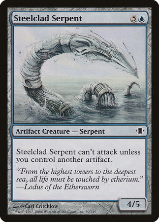 Steelclad Serpent [Shards of Alara] | Exor Games Truro