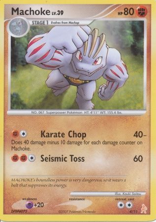 Machoke (4/11) [Diamond & Pearl: Trainer Kit - Lucario] | Exor Games Truro