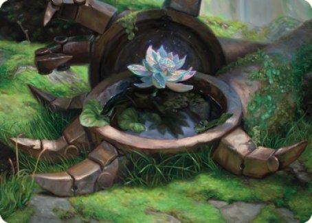 Timeless Lotus Art Card [Dominaria United Art Series] | Exor Games Truro