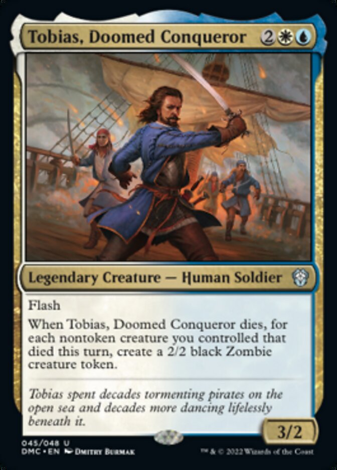 Tobias, Doomed Conqueror [Dominaria United Commander] | Exor Games Truro