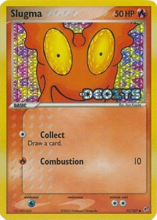 Slugma (74/107) (Stamped) [EX: Deoxys] | Exor Games Truro