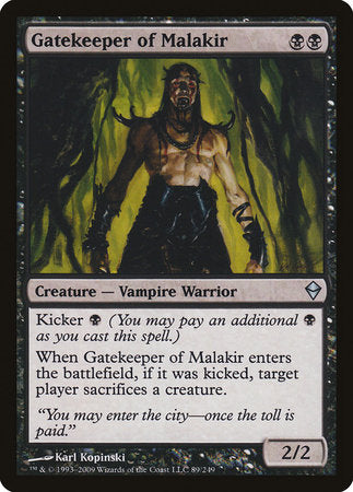Gatekeeper of Malakir [Zendikar] | Exor Games Truro