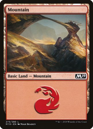 Mountain (273) [Core Set 2019] | Exor Games Truro