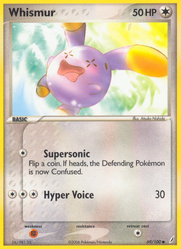 Whismur (69/100) [EX: Crystal Guardians] | Exor Games Truro