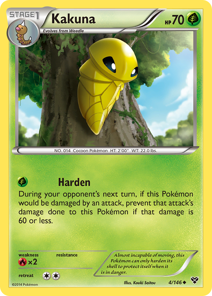 Kakuna (4/146) [XY: Base Set] | Exor Games Truro