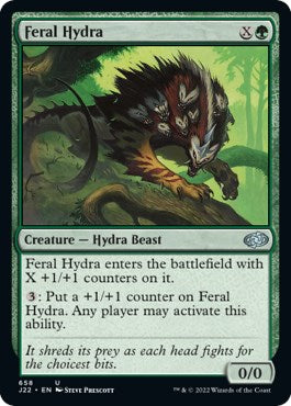 Feral Hydra [Jumpstart 2022] | Exor Games Truro