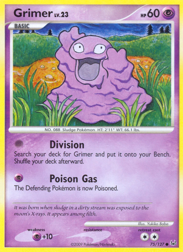 Grimer (75/127) [Platinum: Base Set] | Exor Games Truro