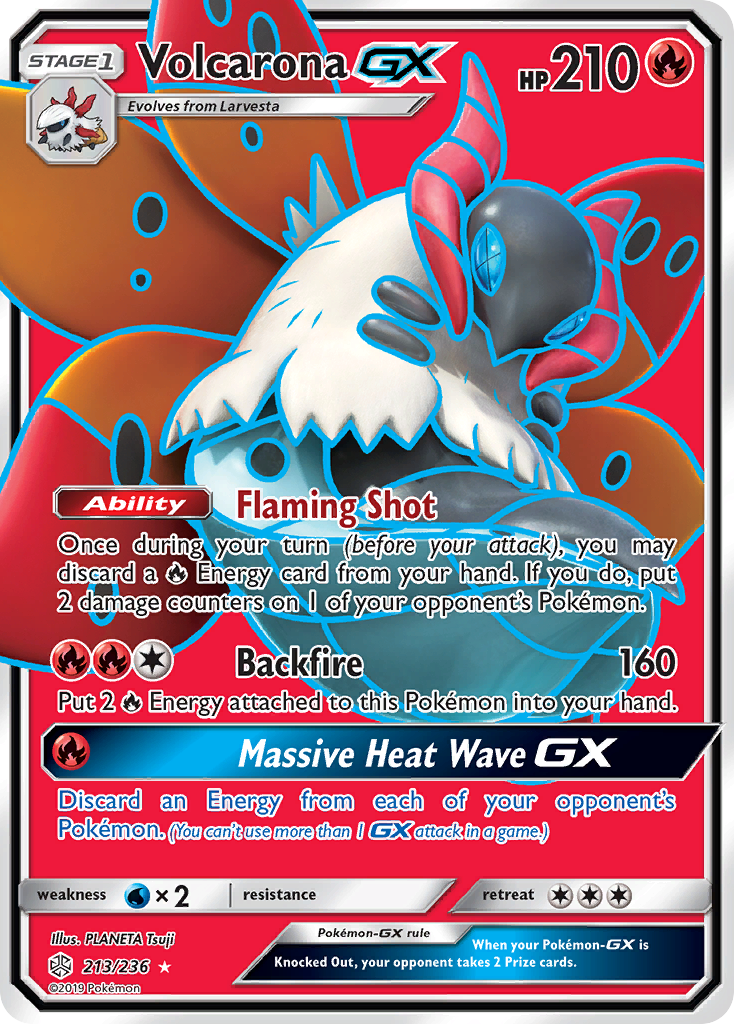 Volcarona GX (213/236) [Sun & Moon: Cosmic Eclipse] | Exor Games Truro