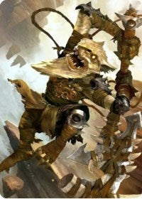 Teeterpeak Ambusher Art Card [Zendikar Rising Art Series] | Exor Games Truro