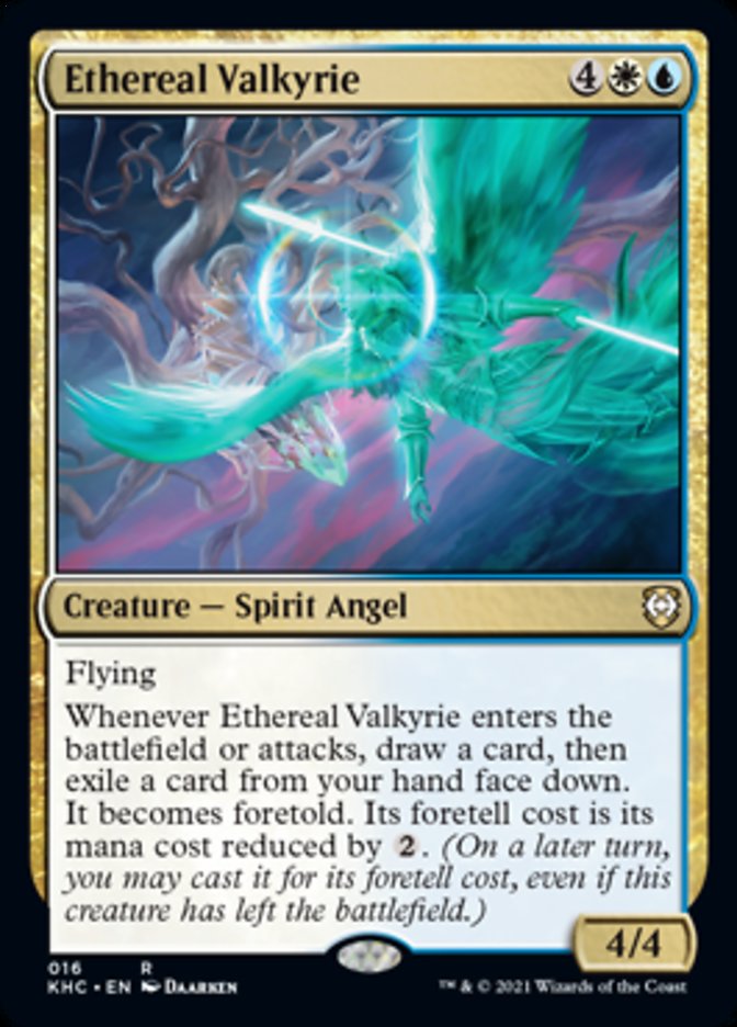 Ethereal Valkyrie [Kaldheim Commander] | Exor Games Truro