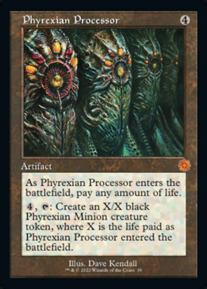 Phyrexian Processor (Retro) [The Brothers' War Retro Artifacts] | Exor Games Truro